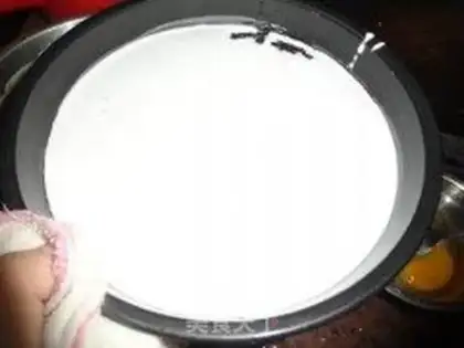 Make Egg sausage powder step 3