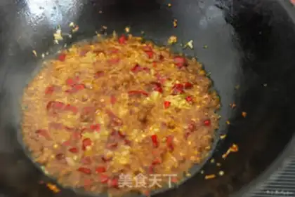Make Garlic abalone step 5