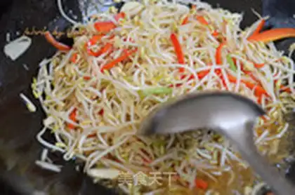 Make Jealousy bean sprouts step 6