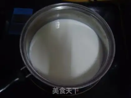 Make Osan pudding step 1