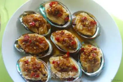 Make Garlic abalone step 7