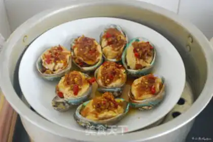 Make Garlic abalone step 8