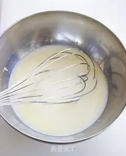 Make Potato ice cream with fruit mud step 5