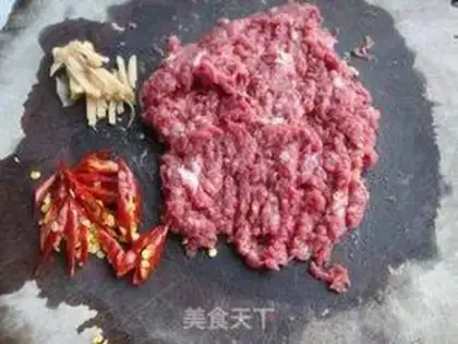 Make Potato beef step 1