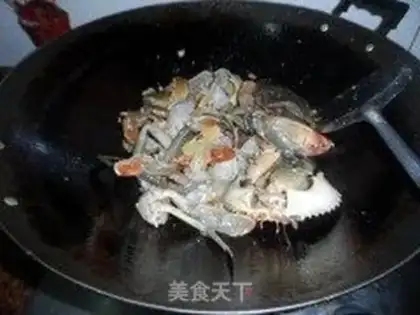 Make Crab onions step 4