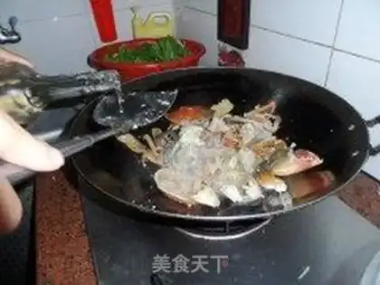 Make Crab onions step 5