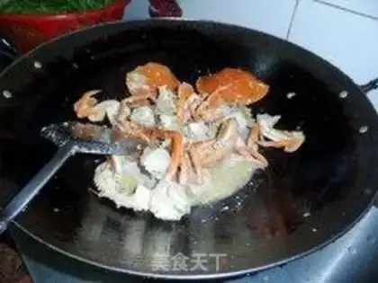 Make Crab onions step 6