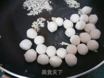 Make Curry fishballs step 3