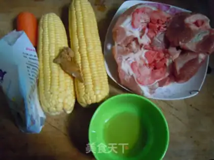 Make Corn bone soup step 0