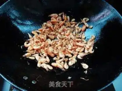 Make Garlic shrimp step 1