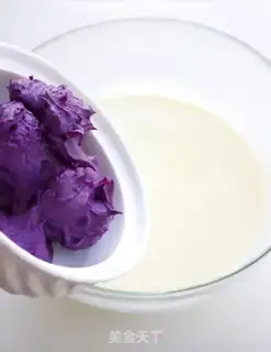 Make Potato ice cream with fruit mud step 12
