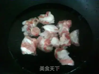 Make Red bean bubble ribs step 0