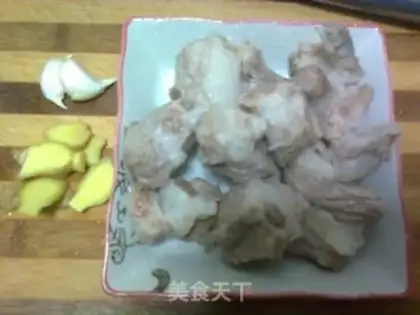 Make Red bean bubble ribs step 1