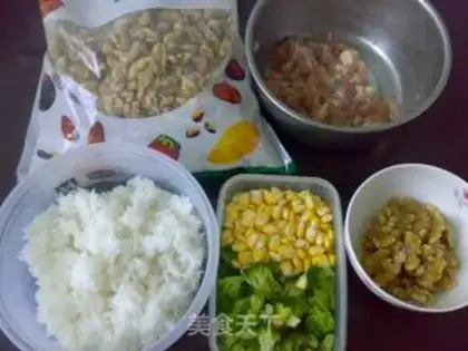 Make Peach chicken rice step 0
