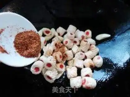 Make Precious fish rolls white step 6
