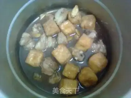Make Red bean bubble ribs step 6