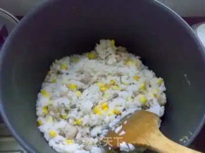 Make Peach chicken rice step 6