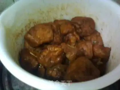 Make Red bean bubble ribs step 9