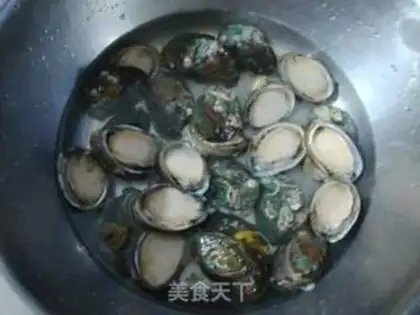 Make Garlic abalone step 0