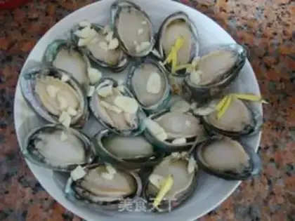 Make Garlic abalone step 3