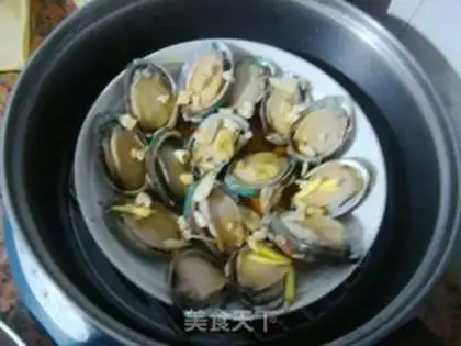 Make Garlic abalone step 6