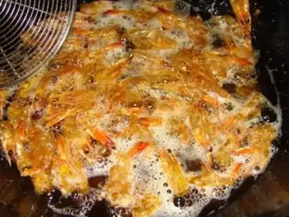 Make Shrimp oil step 3