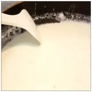 Make Gorgeous milk sugar step 3