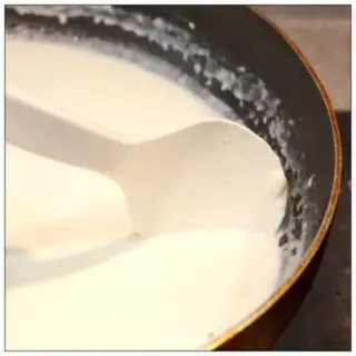 Make Gorgeous milk sugar step 4