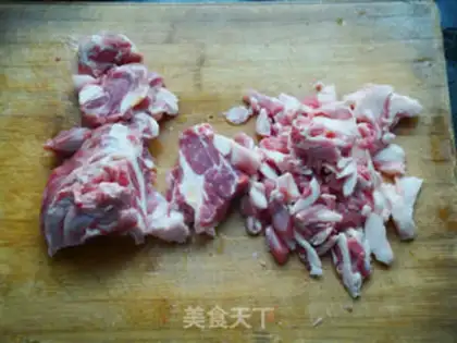 Make Routine lamb step 1
