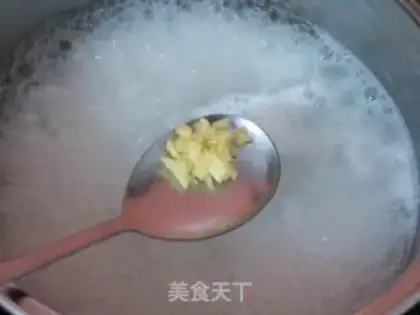 Make Corn egg porridge step 4