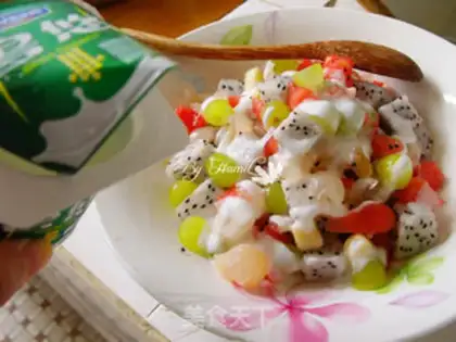 Make Yogurt fruit salad step 6