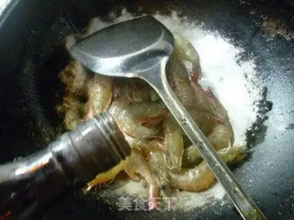 Make Shrimp with eggs step 2