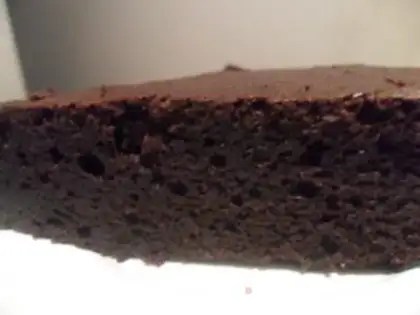 Make Classic chocolate cake step 20