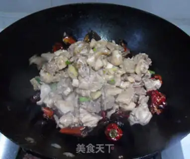 Make Spicy chicken step 6