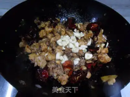 Make Spicy chicken step 7