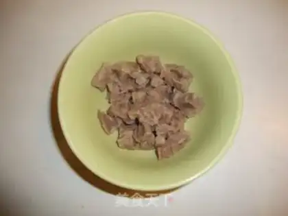 Make Mushroom beef congee step 0