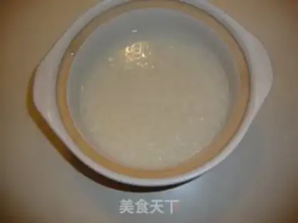 Make Mushroom beef congee step 3
