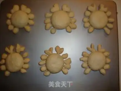 Make Crab bread step 7