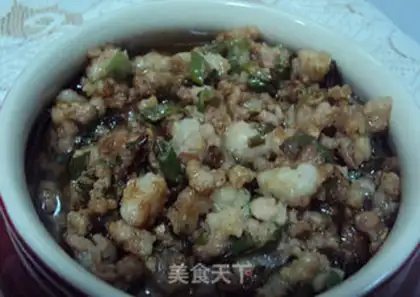 Make Squeeze meat and tofu step 4
