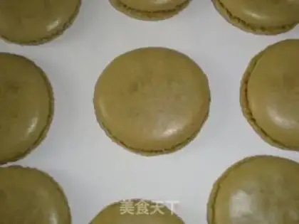 Make The tea macaron step 7