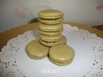 Make The tea macaron step 8