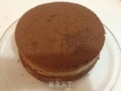 Make Fruit decorated cake step 10