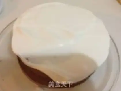 Make Fruit decorated cake step 11