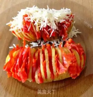 Make Spicy-eat cheese and potatoes step 2