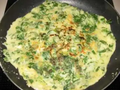 Make Sausage eggcake step 8