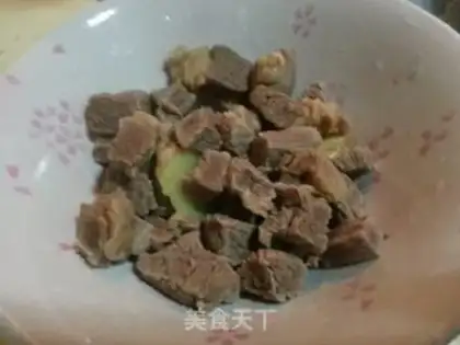 Make Beef bubbles step 0