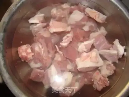 Make Red lamb hotpot step 0
