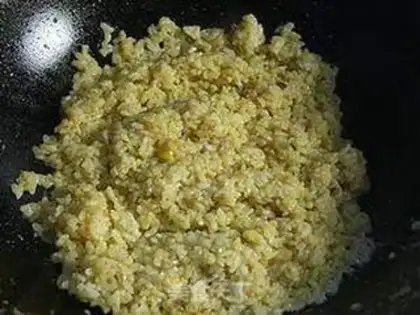 Make Gold egg fried rice step 9