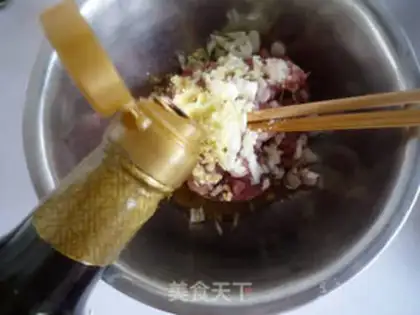 Make Cheese and pork buns step 2