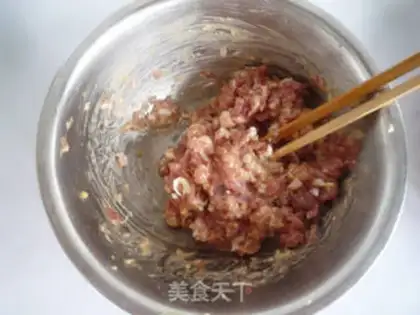 Make Cheese and pork buns step 3
